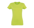 T-shirt femme personnalisé pour entreprise couleur vert clair