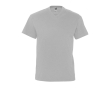 T-shirt promotionnel basique col V couleur vert militaire