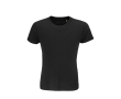 T-shirt taille enfant avec logo de la marque couleur noir