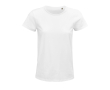 T-shirt cadeau en 100% coton bio couleur blanc