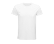T-shirts durables avec logo à offrir couleur blanc