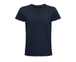 T-shirts durables avec logo à offrir couleur bleu marine