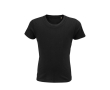 T-shirts écologiques pour cadeaux enfants couleur noir