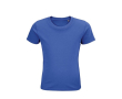 T-shirts écologiques pour cadeaux enfants couleur bleu roi