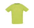 T-shirts de sport personnalisables couleur vert clair
