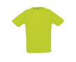 T-shirts de sport personnalisables couleur vert