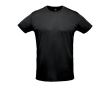 T-shirt unisexe pour cadeaux d'entreprise couleur noir