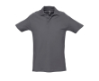 Polo avec logo pour vêtements d'entreprise couleur titan