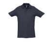Polo avec logo pour vêtements d'entreprise couleur bleu foncé