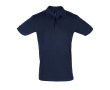 Polo floqué 100% coton pour entreprise couleur bleu marine