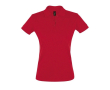 Polo personnalisable 100% coton couleur rouge