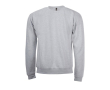 Sweat-shirt publicitaire en coton et polyester couleur gris