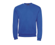 Sweat-shirt publicitaire en coton et polyester couleur bleu roi