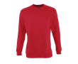 Sweat-shirt informel pour floqué le logo couleur rouge