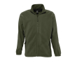 Vestes polaires personnalisables avec logo couleur vert militaire