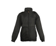 Manteau coupe-vent avec logo pour enfant couleur noir