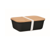 Lunch box imprimée par gravure laser couleur noir