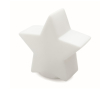 Étoile lumineuse personnalisable pour Noël couleur blanc