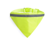 Collier personnalisé réfléchissant couleur jaune fluorescent