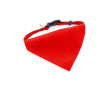 Collier bandana personnalisable avec logo couleur rouge