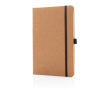 Carnet A5 avec couverture en liège couleur naturel