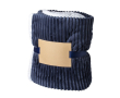 Couverture personnalisable douce et chaude couleur bleu marine
