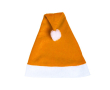 Bonnet papa Noël en couleurs vives couleur orange