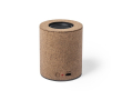 Enceinte compacte avec une coque en liège couleur naturel
