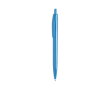 Stylo publicitaire monochrome coloré couleur bleu ciel