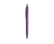 Stylo publicitaire monochrome coloré couleur mauve