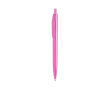 Stylo publicitaire monochrome coloré couleur rose