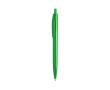 Stylo publicitaire monochrome coloré couleur vert