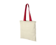 Sac en coton avec longues anses 100 g/m2 couleur rouge