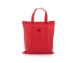 Sac pliable pour aller faire les courses couleur rouge