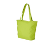 Sac avec grand compartiment et fermeture couleur vert lime