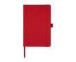 Carnet écologique recyclé avec logo couleur rouge