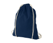 Sac à dos cordon personnalisable avec logo couleur bleu foncé
