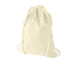 Sac à dos cordon personnalisable avec logo couleur naturel