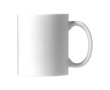 Mug personnalisable par sublimation couleur blanc