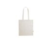 Tote bag avec logo en coton recyclé 120 g/m2 couleur beige