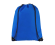 Sac à dos cordon personnalisé avec le logo couleur bleu roi