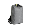 Sac à dos pouvant être fermé totalement couleur gris