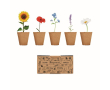Kit de culture de fleurs publicitaire couleur beige