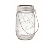 Lampe solaire extérieure personnalisée couleur transparent