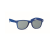 Lunettes de soleil publicitaire recyclée couleur bleu