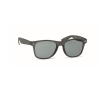 Lunettes de soleil publicitaire recyclée couleur gris