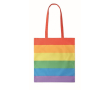 Sac à grandes anses arc-en-ciel 200 g/m2 couleur multicolore
