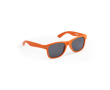 Lunettes de soleil publicitaire en RPET couleur orange