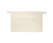 Tablier en toile de coton 260 g/m2 couleur naturel