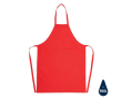 Tablier personnalisé durable couleur rouge